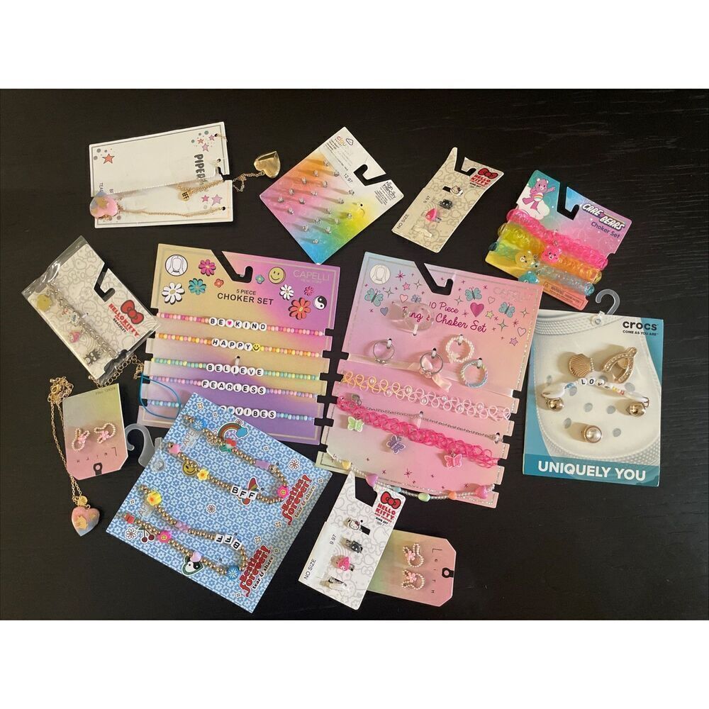 New in packaging Children's Kids Little Girls Jewelry necklace/bracelet/earrings